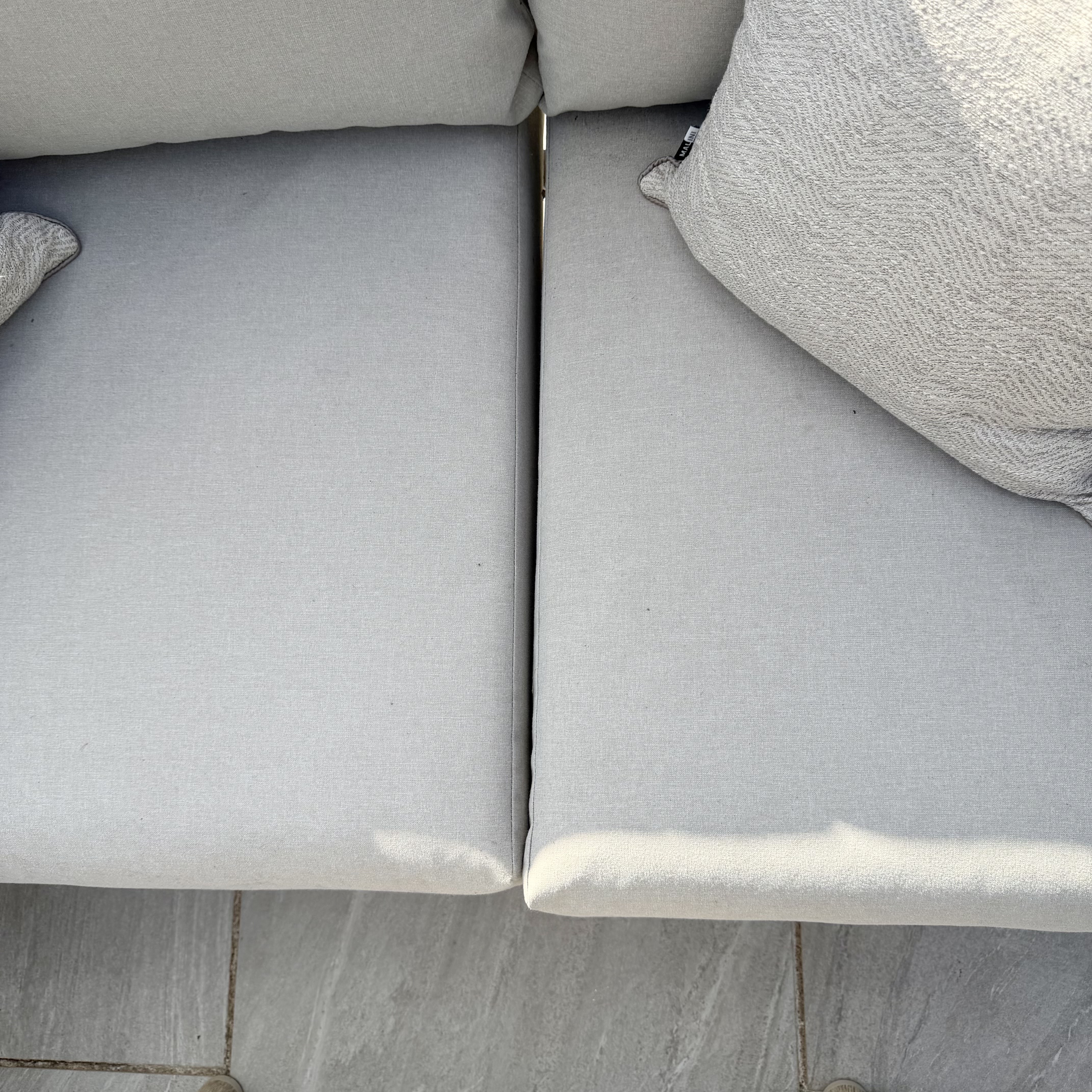 Nova - Eleanor Corner Sofa Set with Square Footstool